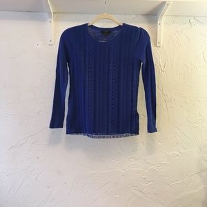 J. Crew Royal Blue Long Sleeve